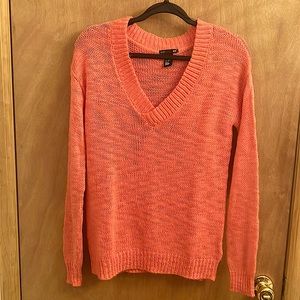 H&M apricot loose knit sweater woman’s size xtra small